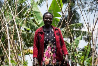  One Acre Fund field officer Alphonsine Nyiransabimana